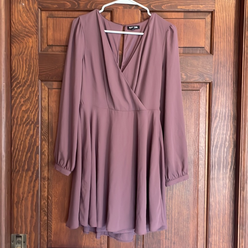 Express long sleeve dress.